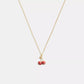 Cherry Charm Pendant Necklace