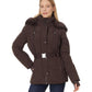 Active Puffer With Fur Trim Hood A423409B