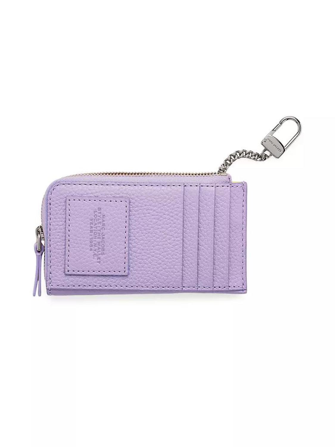 Top Zip Leather Multi-Wallet