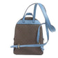 blue  Pvc Backpack (Pre-Owned)