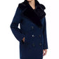 Women's Faux-Fur-Collar Coat