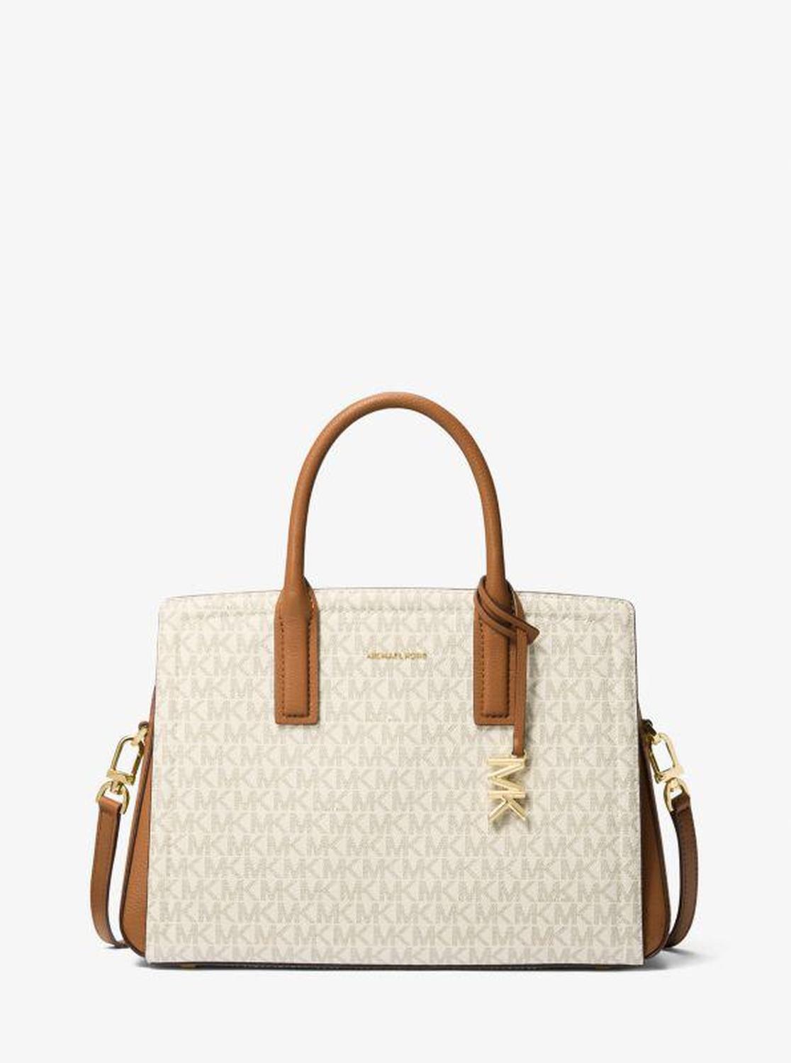 Laila Medium Signature Logo Satchel