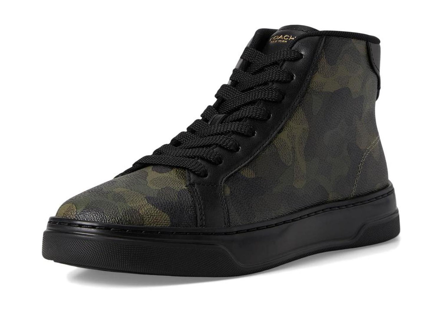 High Line High Top Sneaker In Signature Camo Print