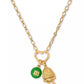 M&M X Gold-Tone M&M Statement Pendant Necklace, 18" + 3" extender