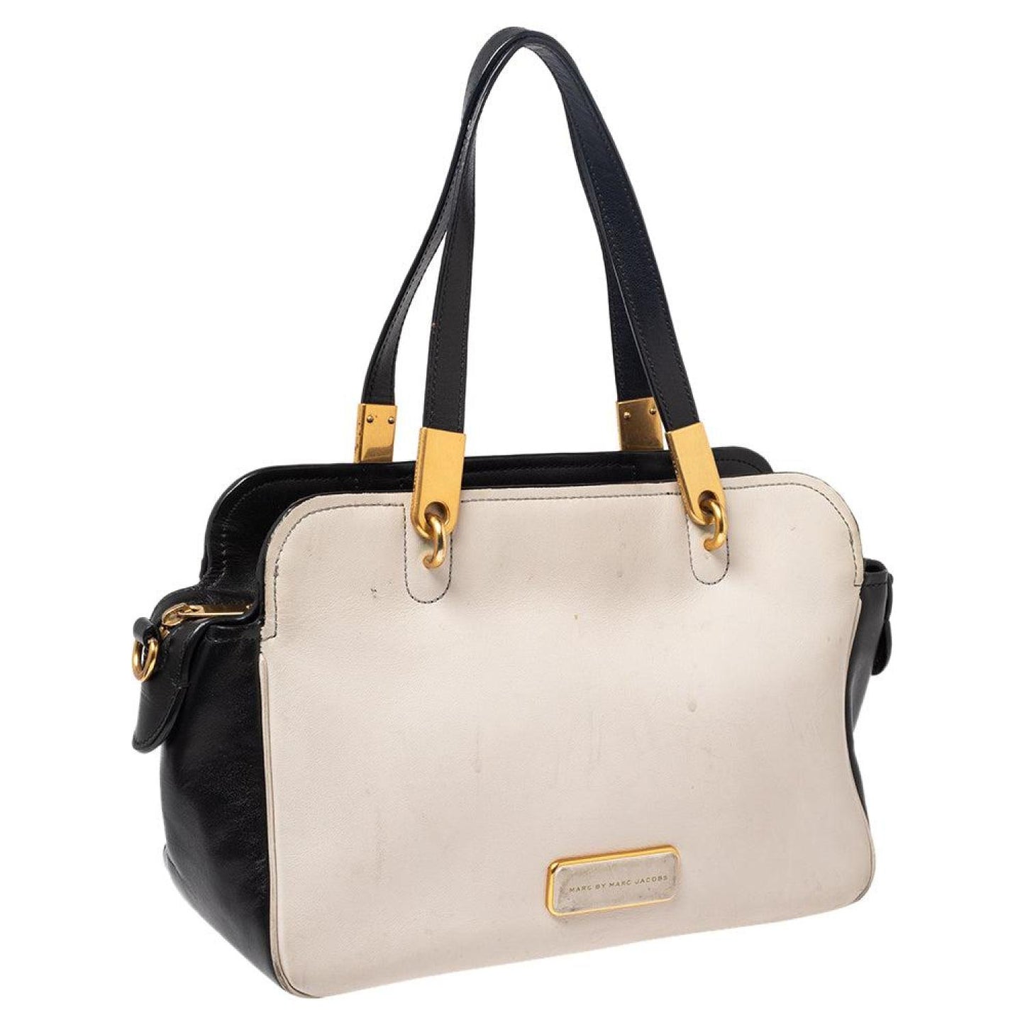 Marc By Marc Jacobs  Leather Ligero Satchel