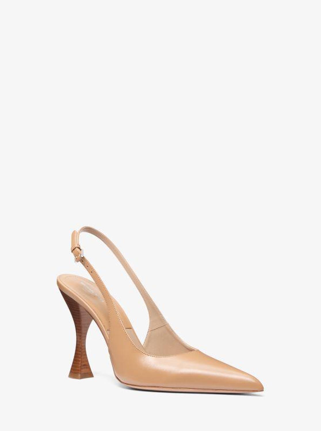 Isabella Leather Slingback Pump