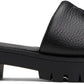 Black 'The Lug Sole Slide' Sandals