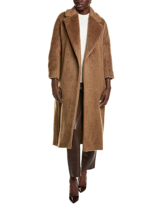 Max Mara Borbone Alpaca & Wool-Blend Coat