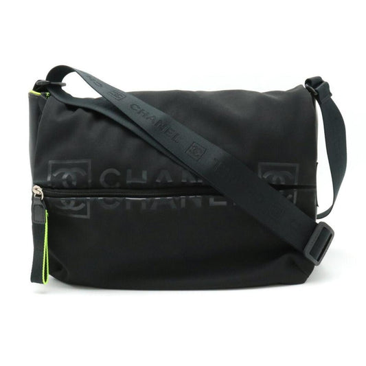 Chanel Coco Mark  Canvas Shoulder Bag (Pre-Owned)