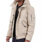 Men's Crinkle Nylon Heavy Short Snorkel Coat