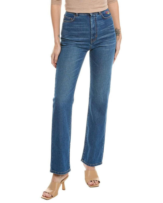 Weekend Max Mara Beati Medium Wash Straight Jean