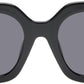 Black Square Acetate Sunglasses