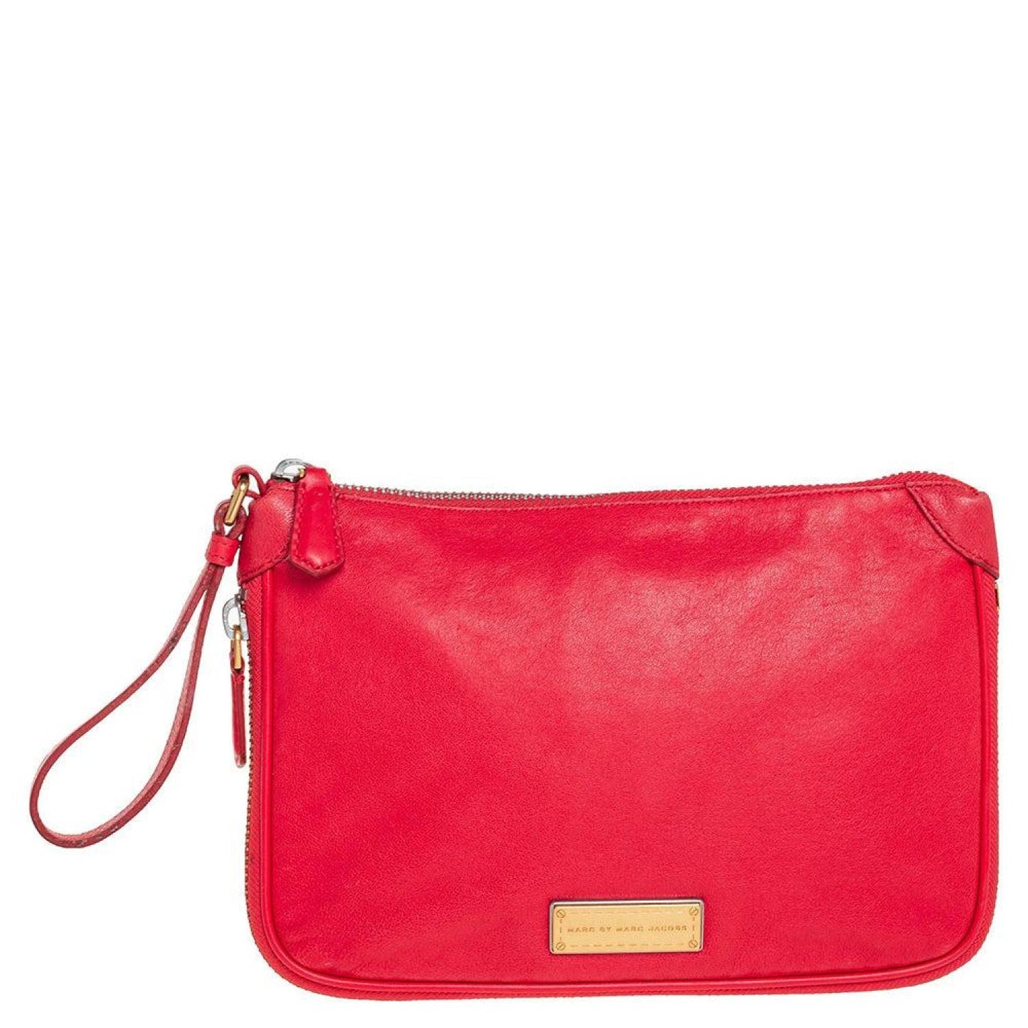 Marc By Marc Jacobs Leather Classic Q Wristlet Clutch