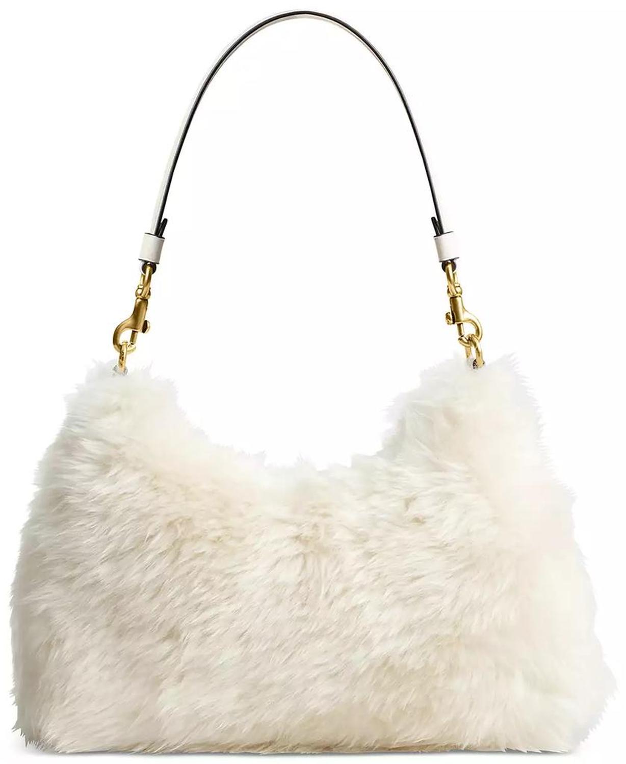 Juliet Shearling Medium Shoulder Bag