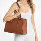 Laila Medium Leather Tote Bag