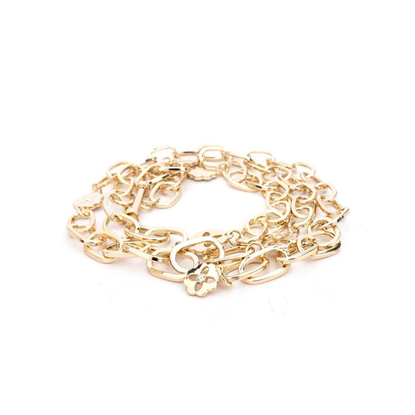 Women's Enamel Chain Belt