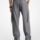 Stretch Wool Zip Cargo Pants