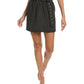 Michael Kors Pinstripe Wool Paperbag Skirt