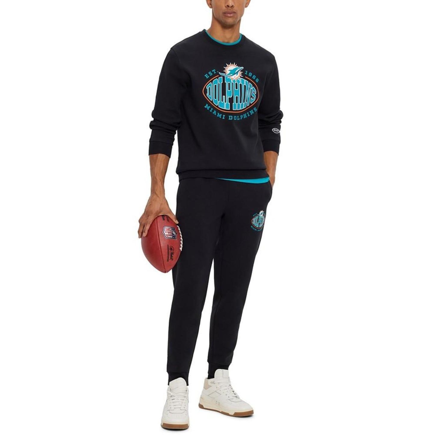 Men's BOSS x Miami Dolphins NFL Sweatshirt