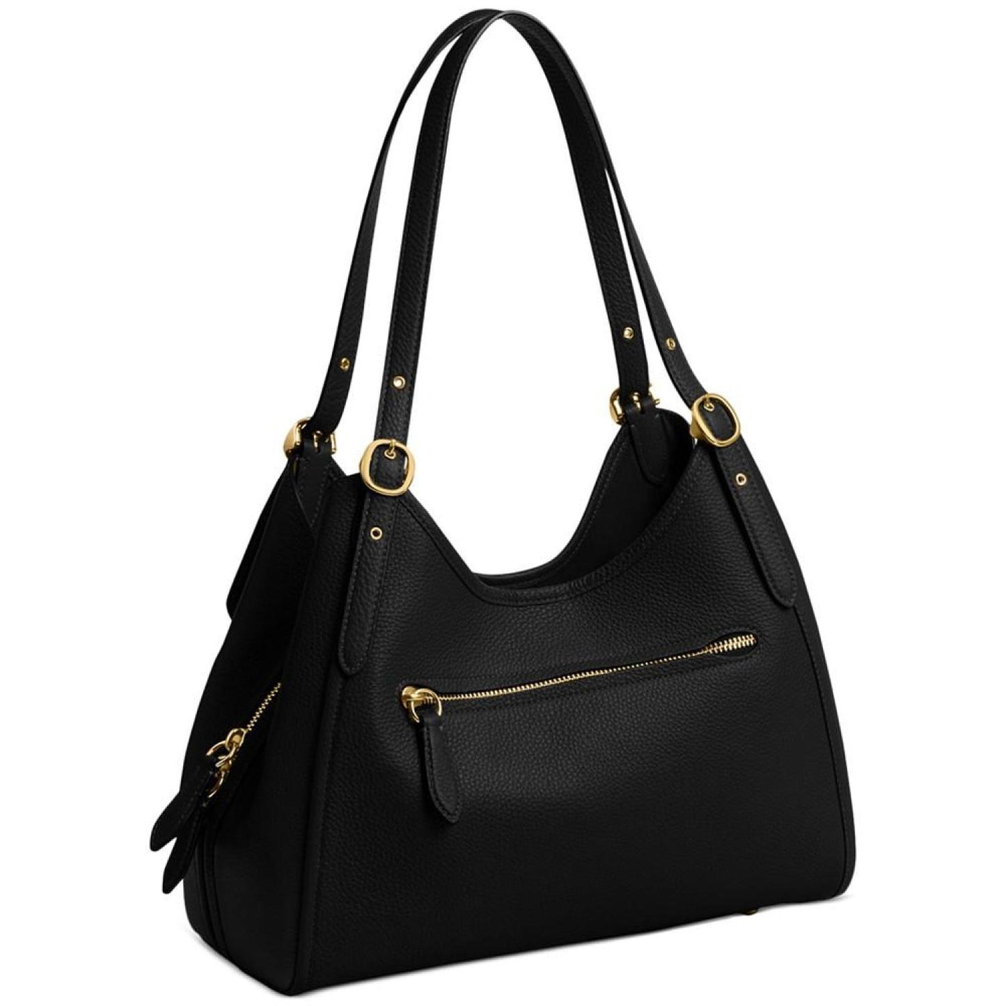 Bella Medium Leather Shoulder Bag