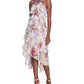 Marchesa Notte Printed Dress