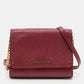 Michael Kors  Leather Jet Set Flap Crossbody Bag