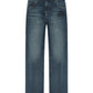 Marc Jacobs Logo Embroidered Straight-Leg Jeans