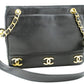 Chanel Triple Coco  Leather Shoulder Bag (Pre-Owned)