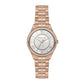 Michael Kors Lauryn MK3716 Women's Rose Gold-Tone Quartz 33mm Watch