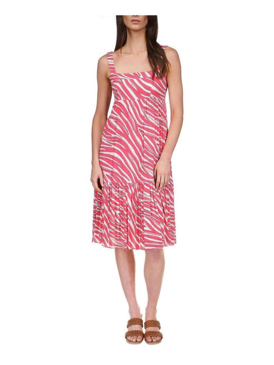 Womens Animal Print Viscose Sundress