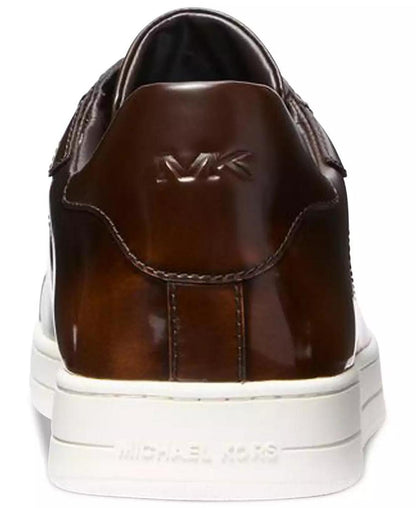 Men's Keating Burnished Leather Lace-Up Sneaker