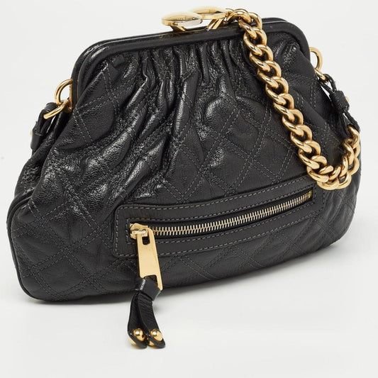 Marc Jacobs  Quilted Leather Little Stam Shoulder Bag