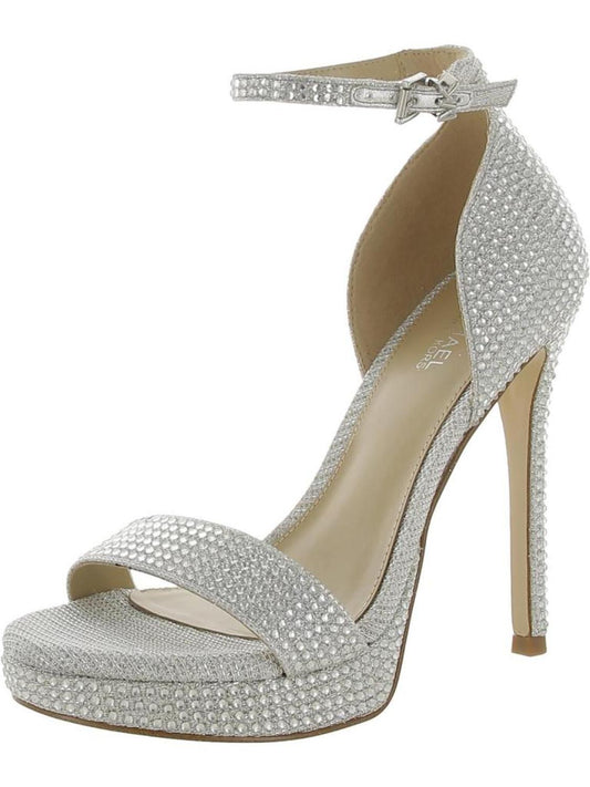 Jordan Womens Embellished Almond Toe Platform Sandals