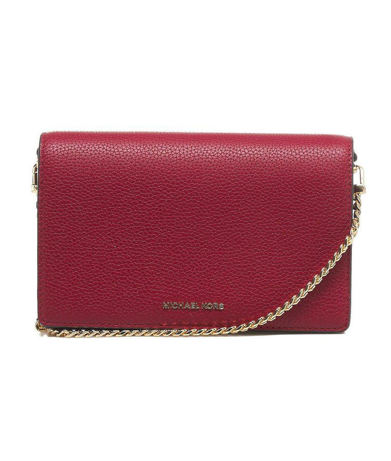 Michael Kors Jet Set Medium Pebbled Crossbody Bag