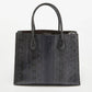 Michael Kors Navy Blue Watersnake Leather Large Mercer Tote