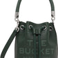 Green 'The Leather Bucket' Bag