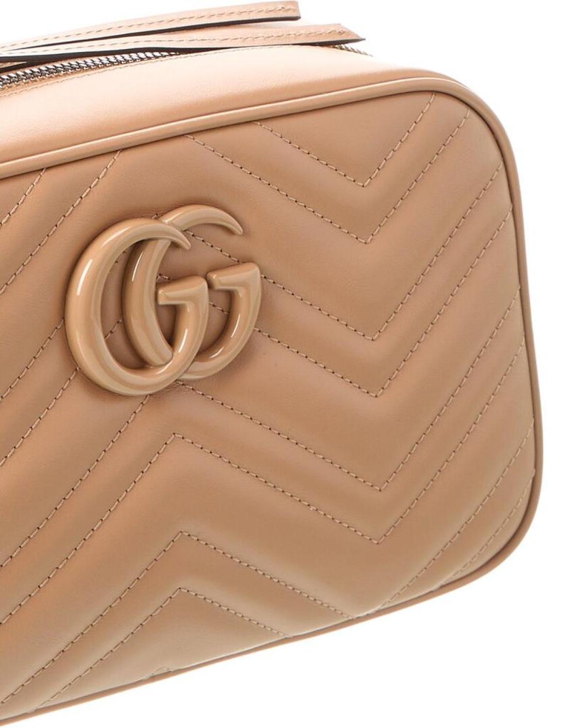 Gucci GG Marmont Small Matelasse Leather Shoulder Bag