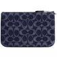 Essential Small Wristlet in Signature Denim