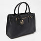 Michael Kors Black Leather Medium East West Dillon Tote