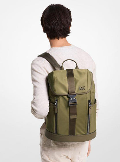 Eli Nylon Aviator Backpack