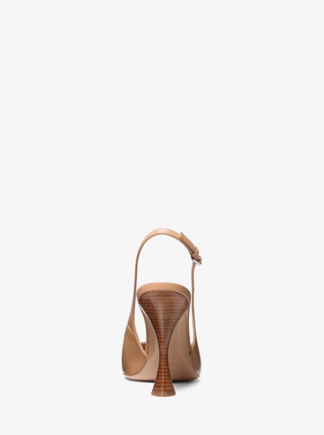 Isabella Leather Slingback Pump