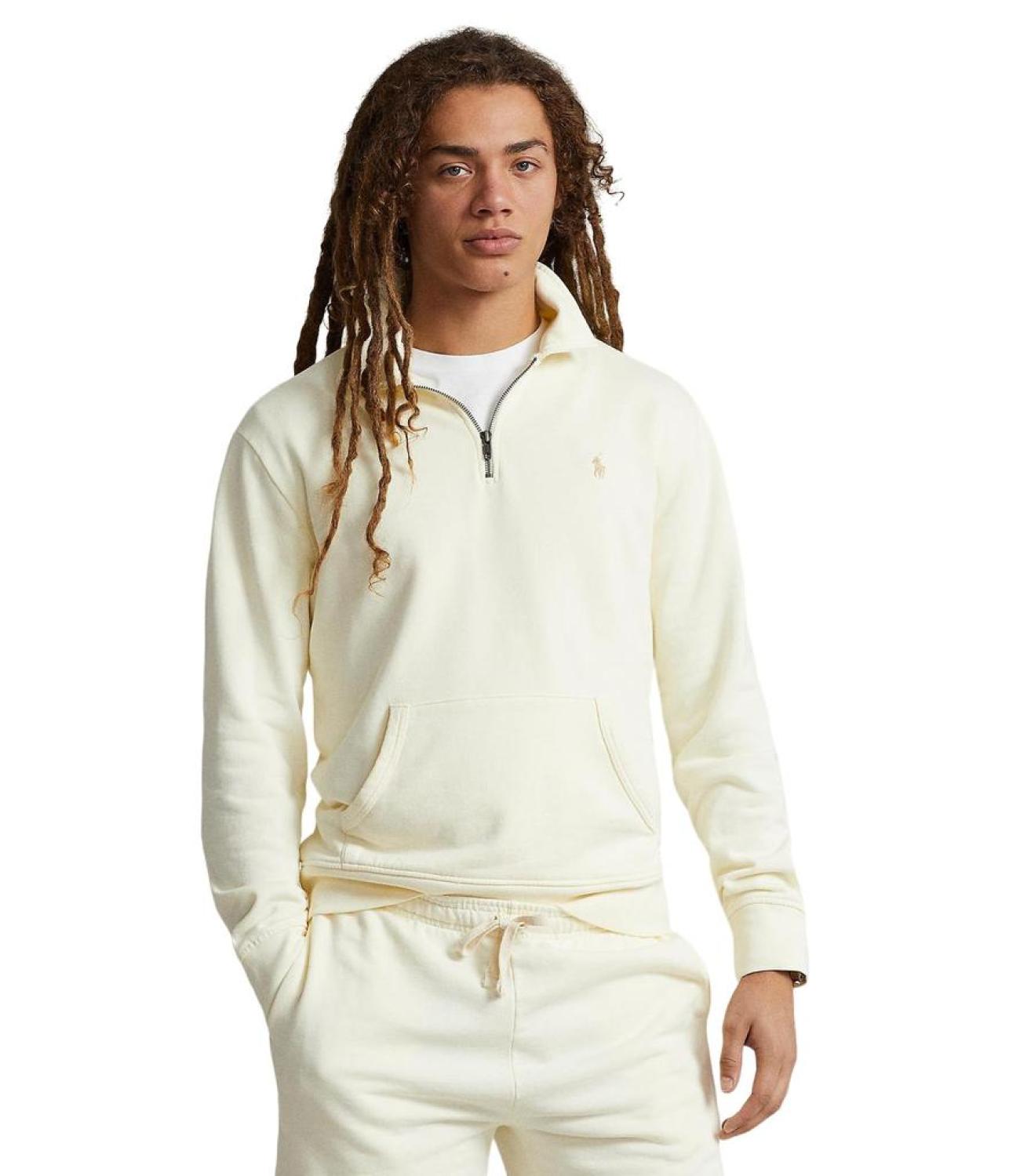 Loopback Fleece Quarter-Zip Sweatshirt