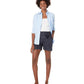 Belted Linen Shorts