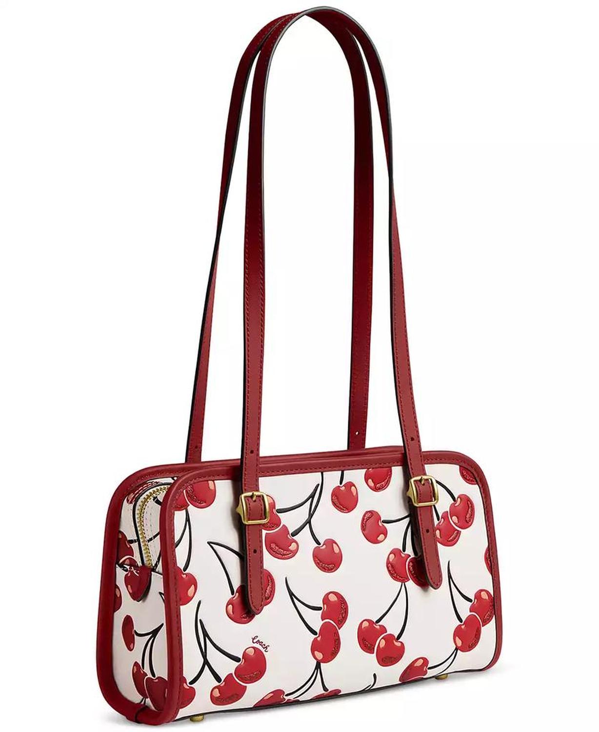 Originals Cherry Print Leather Swing Shoulder Bag