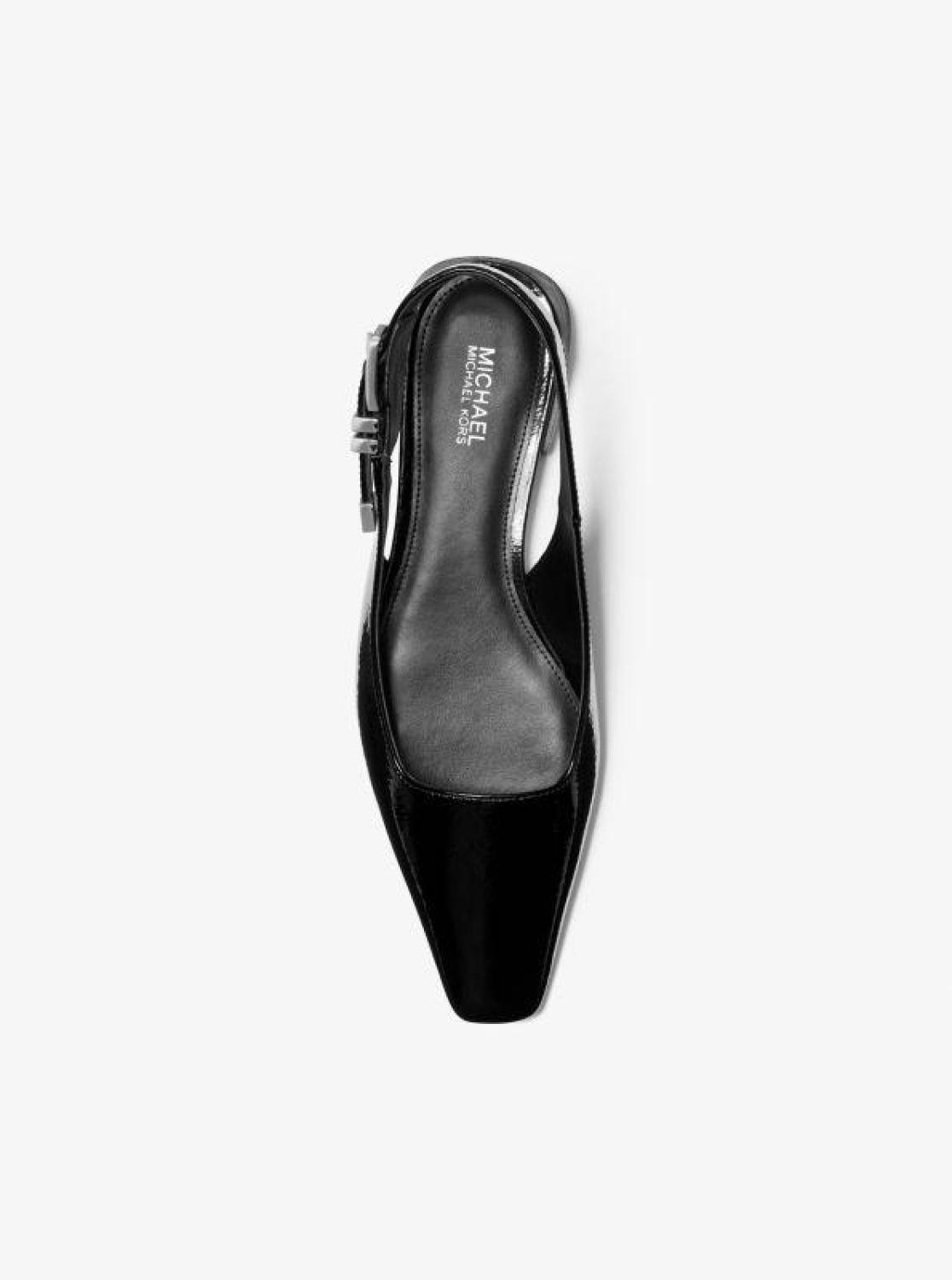 Darrington Crackled Patent Leather Flat