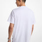 Logo Embossed Cotton T-Shirt