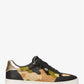 Scotty Camouflage Print Calf Hair Sneaker