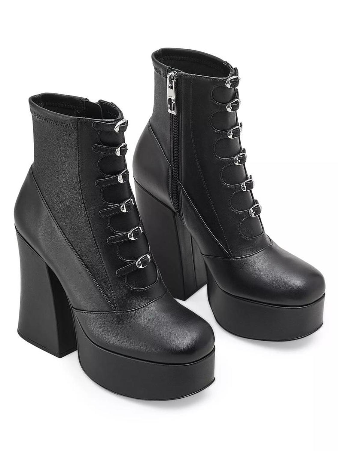 The Kiki Stretch 125MM Leather Boots