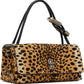 Black & Brown 'The Cheetah Haircalf Mini Dual' Bag