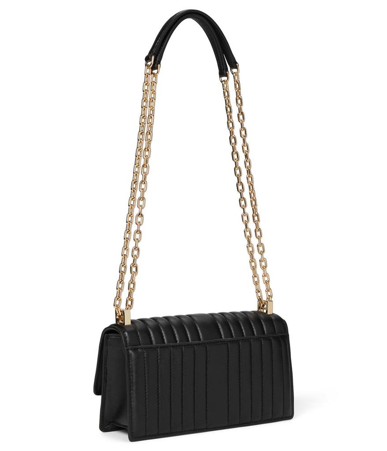 Tribeca Quilted Leather Mini Flap Chain Crossbody